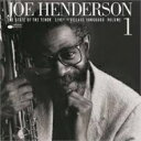 Joe Henderson W[w_[\ / State Of The Tenor: Live At The Village Vanguard. Vol. 1 (180OdʔՃR[h / Tone Poetsj yLPz