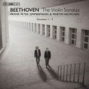 【輸入盤】 Beethoven ベートーヴェン / ヴァイオリン・ソナタ第1番、第2番、第3番、第4番 フランク・ペーター・ツィンマーマン、マルティン・ヘルムヒ...