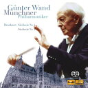 【輸入盤】 Bruckner ブルックナー / 交響曲第4番『ロマンティック』、第5番　ギュンター・ヴァント＆ミュンヘン・フィル（2SACD） 【SACD】