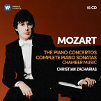 【輸入盤】 Mozart モーツァルト / ピアノ協奏曲集、ピアノ・ソナタ全集、ピアノ四重奏曲集、他　クリスティアン・ツァハリアス、フランク・ペーター・ツィンマーマン、他（15CD） 【CD】