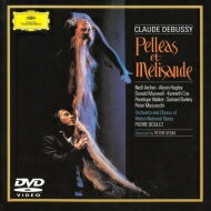 Debussy ドビュッシー / 『ペレアスとメリザンド』全曲　P.シュタイン演出、ブーレーズ＆ウェールズ・ナショナル・オペラ、ハグリー、アーチャー、他（1992　ステレオ） 【DVD】