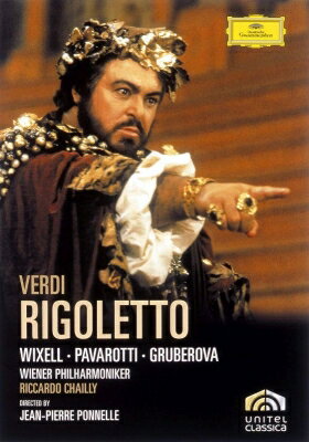 Verdi ベルディ / 『リゴレット』全曲　ポネル監督、シャイー＆ウィーン・フィル、ヴィクセル、パヴァロッティ、グル…