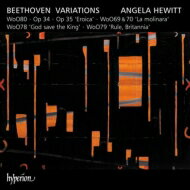 【輸入盤】 Beethoven ベートーヴェン / 変奏曲集 アンジェラ ヒューイット 【CD】