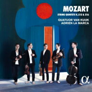 【輸入盤】 Mozart モーツァルト / 弦楽五重奏曲第3番、第4番　ヴァン・カイック四重奏団、アドリアン..