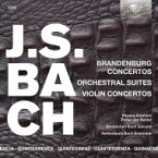 【輸入盤】 Bach, Johann Sebastian バッハ / ブランデンブルク協奏曲全曲、管弦楽組曲全曲、ヴァイオリン協奏集、他　ピーター＝ヤン・ベルダー、ルートヴィヒ・ギュトラー、トーマス・ツェートマイアー、他（5CD） 【CD】