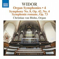 【輸入盤】 ヴィドール、シャルル＝マリー（1844-1937） / オルガン交響曲集 第4集～第8番、ローマ交響曲　クリスティアン・フォン・ブローン 【CD】