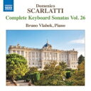 【輸入盤】 Scarlatti Domenico スカルラッティドメニコ / 鍵盤のためのソナタ全集 第26集 ブルーノ・ヴラヘク(ピアノ) 【CD】