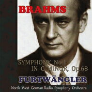 【輸入盤】 Brahms ブラームス / 交響曲第1番、ハイドンの主題による変奏曲　ヴィルヘルム・フルトヴェングラー＆北ドイツ放送交響楽団（1951） 【CD】