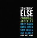 Cannonball Adderley キャノンボールアダレイ / Somethin' Else (180グラム重量盤レコード / Classic Vinyl ...