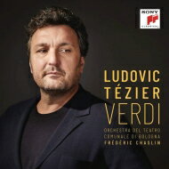 【輸入盤】 Verdi ベルディ / オペラ・アリア集　リュドヴィク・テジエ、フレデリック・シャスラン＆ボローニャ・テアトロ・コムナーレ管弦楽団 【CD】