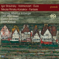  Stravinsky ストラビンスキー / ヴァイオリン協奏曲、イタリア組曲、他　トーマス・アルベルトゥス・イルンベルガー、ドロン・ザロモン＆ウィーン放送交響楽団、パヴェル・カシュパル 