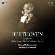Beethoven ベートーヴェン / 交響曲第1＆3番 ヴィルヘルム フルトヴェングラー ウィーン フィルハーモニー管弦楽団 (2枚組アナログレコード） 【LP】
