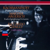 Rachmaninov/Tchaikovsky / ラフマニノフ：ピアノ協奏曲第3番 チャイコフスキー：ピアノ協奏曲第1番 マルタ アルゲリッチ シャイー＆ベルリン放送響 コンドラシン＆バイエルン放送響 【Hi Quality CD】