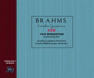 Brahms ブラームス / 交響曲全集、ハイドンの主題による変奏曲、大学祝典序曲　フェリックス・ワインガルトナー＆ロンドン交響楽団、ロンドン・フィル（3CD） 【Hi Quality CD】