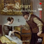 【輸入盤】 クリーガー、ヨハン（1652-1735） / 6つのパルティータ　タチヤナ・ヴォロビヨーヴァ（チェンバロ） 【SACD】