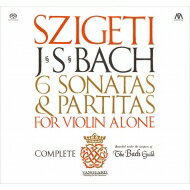 楽天HMV＆BOOKS online 1号店【輸入盤】 Bach, Johann Sebastian バッハ / 無伴奏ヴァイオリンのためのソナタとパルティータ 全曲　ヨゼフ・シゲティ（シングルレイヤー） 【SACD】