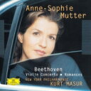 Beethoven ベートーヴェン / ヴァイオリン協奏曲、ロマンス第1番、第2番 アンネ=ゾフィー・ムター、クルト・マズア&ニューヨーク・フィル 【SHM-C...