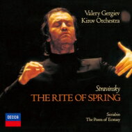 Stravinsky ストラビンスキー / ストラヴィンスキー：春の祭典、スクリャービン：法悦の詩　ワレリー・ゲルギエフ＆マリインスキー歌劇場管弦楽団 【SHM-CD】