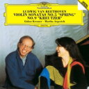 Beethoven ベートーヴェン / ヴァイオリン・ソナタ第5番『春』、第9番『クロイツェル』 ギドン・クレーメル、マルタ・アルゲリッチ 【SHM-CD】