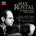 【輸入盤】 マックス・ロスタル/20世紀ヴァイオリン・ソナタ集 モニク・アース、他(2CD) 【CD】