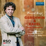 出荷目安の詳細はこちら商品説明パスカル・ロジェ／ガーシュウィン＆ラヴェルフランスのピアニズムを代表する演奏家として確固たる地位を確立しているパスカル・ロジェ。洗練されたタッチから生まれる美しく繊細な響きや、生き生きとした表情は他の演奏家の追随を許しません。　この2枚組は2004年と2006年に相次いで録音されたラヴェルとガーシュウィンのピアノ協奏曲集を組み合わせたもの。1928年に初めてアメリカを訪れたラヴェルが「ガーシュウィンの演奏を聴きたい」と希望し、その後、今度はパリでガーシュウィンがラヴェルに弟子入りを希望するなど、接点の多かった2人の作曲家のピアノのための協奏的作品を並べて演奏することで、2人の共通性を探りながら20世紀前半の音楽を描いていくという好企画を味わえる2枚組。ベルトラン・ド・ビリーの、絶妙なサポートも聴きどころです。（輸入元情報）【収録情報】Disc11. ガーシュウィン：ピアノ協奏曲ヘ調2. ラヴェル：ピアノ協奏曲ト長調Disc23. ガーシュウィン: ラプソディ・イン・ブルー4. ガーシュウィン: パリのアメリカ人5. ラヴェル: 左手のためのピアノ協奏曲　パスカル・ロジェ（ピアノ：1,2,3,5）　ウィーン放送交響楽団　ベルトラント・ド・ビリー（指揮）　録音時期：2004年2月（1,2）、2006年5月＆2007年3月（3-5）　録音場所：ウィーン、ORF（1,2）、Radiokulturhaus（3-5）　録音方式：ステレオ（デジタル／セッション）