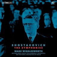  Shostakovich ショスタコービチ / 交響曲全集　マーク・ウィッグルスワース＆オランダ放送フィル、BBCウェールズ・ナショナル管弦楽団（10SACD） 