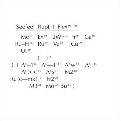 ͢ס Seefeel ե / Rupt & Flex (1994-96) CD