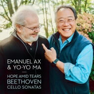 【輸入盤】 Beethoven ベートーヴェン / チェロ・ソナタ全集、変奏曲集　ヨーヨー・マ、エマニュエル・アックス（2020）（3CD） 【CD】