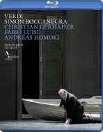 Verdi ベルディ / 『シモン・ボッカネグラ』全曲　ホモキ演出、ファビオ・ルイージ＆チューリッヒ歌劇場、クリスティアン・ゲルハーヘル、他（2020　ステレオ）（日本語字幕・解説付） 【BLU-RAY DISC】