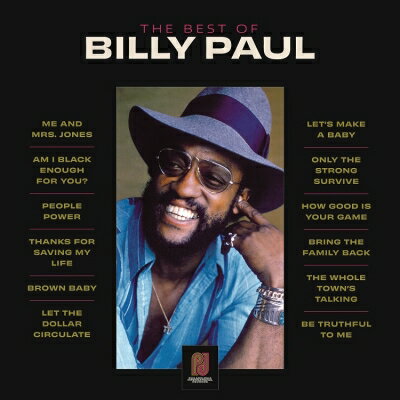 Billy Paul ポールビリー / Best Of Billy Paul (アナログレコード) 【LP】