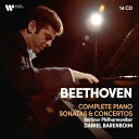 【輸入盤】 Beethoven ベートーヴェン / ピアノ・ソナタ全集(1966〜1969)、ピアノ協奏曲全集(1985)、ディアベリ変奏曲(1991) ダニエ...