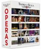 ミラノ・スカラ座 オペラ・ボックス～『アイーダ』『二人のフォスカリ』『魔笛』『フィガロの結婚』『後宮からの逃走』（日本語字幕付）（5BD） 【BLU-RAY DISC】