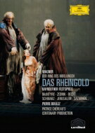 Wagner ワーグナー / 『ラインの黄金』全曲　パトリス・シェロー演出、ピエール・ブーレーズ＆バイロイト、マッキンタイア、ツェドニク、他（1980　ステレオ　日本語字幕付） 【DVD】