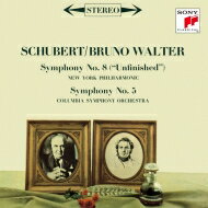 Schubert シューベルト / 交響曲第8番『未完成』、第5番　ブルーノ・ワルター＆ニューヨーク・フィル、コロンビア交響楽団 【SACD】