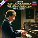 Bach, Johann Sebastian バッハ / インヴェンションとシンフォニア、半音階的幻想曲とフーガ、他 アンドラーシュ・シフ(ピアノ)(1982、...