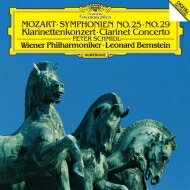 Mozart モーツァルト / 交響曲第25番、第29番、クラリネット協奏曲　レナード・バーンスタイン＆ウィーン・フィル、ペーター・シュミードル 【SHM-CD】