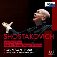 Shostakovich ショスタコービチ / 交響曲第8番、ステージ・オーケストラのための組曲（ジャズ組曲第2番）より　井上道義＆新日本フィル（2021） 【SACD】