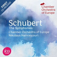Schubert シューベルト / 交響曲全集　ニコラウス・アーノンクール＆ヨーロッパ室内管弦楽団（1988）（4CD）（日本語解説付） 【CD】