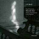 【輸入盤】 Bach, Johann Sebastian バッハ / Three Or One〜バッハ編曲集 フレッド・トーマス(ピアノ)、アイシャ・オラズバエ...