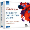 【輸入盤】 Anderson アンダーソン / 管弦楽作品全集 レナード・スラトキン&BBCコンサート・オーケストラ(5CD) 【CD】