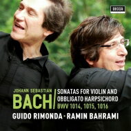 yAՁz Bach, Johann Sebastian obn / Violin Sonata, 1, 2, 3, : Rimonda(Vn) Bahrami(P) yCDz