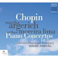 【輸入盤】 Chopin ショパン / ピアノ協奏曲第1番、第2番　マルタ・アルゲリッチ、アルトゥール・モレイラ・リマ、ヴィトルド・ロヴィツキ＆ワルシャワ・フィル（1965年ライヴ） 【CD】