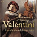 【輸入盤】 ヴァレンティーニ、ロベルト(1680-1750) / リコーダー・ソナタ集 カペラ・ムジカーレ・エンリコ・ストゥアルト(2CD) 【CD】