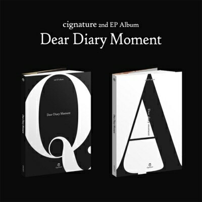 CIGNATURE / 2nd EP: Dear Diary Moment (ランダムカバー・バージョン) 【CD】