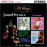 101 Strings Orchestra ストリングスオーケストラ / Screen Hits Volume 6 / European (映画音楽 第6集 ヨーロッパ編 / 男と女) 【CD】