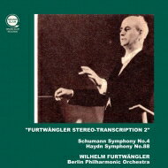 【輸入盤】 Schumann シューマン / シューマン：交響曲第4番、ハイドン：交響曲第88番　ヴィルヘルム・フルトヴェングラー＆ベルリン・フィル（1953、1951）（疑似ステレオLP盤から復刻、平林直哉） 【CD】