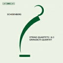 【輸入盤】 Schoenberg シェーンベルク / 弦楽四重奏曲第1番、第3番 グリンゴルツ・クヮルテット 【SACD】