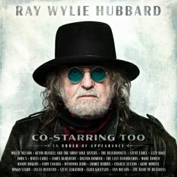 Ray Wylie Hubbard / Co-starring Too (Clear Vinyl) 【LP】