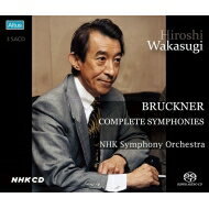 【輸入盤】 Bruckner ブルックナー / 交響曲全集（第1番～第9番）　若杉 弘＆NHK交響楽団（3SACD）（シングルレイヤー） 【SACD】