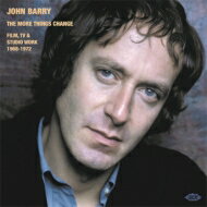 【輸入盤】 John Barry ジョンバリー / More Things Change - Film. Tv &amp; Studio Work 1968-1972 【CD】